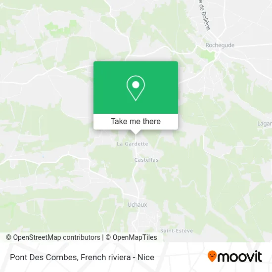 Pont Des Combes map