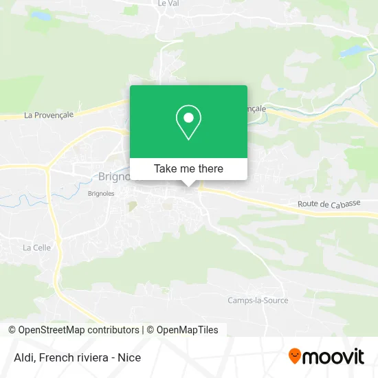 Aldi map