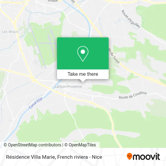 Résidence Villa Marie map
