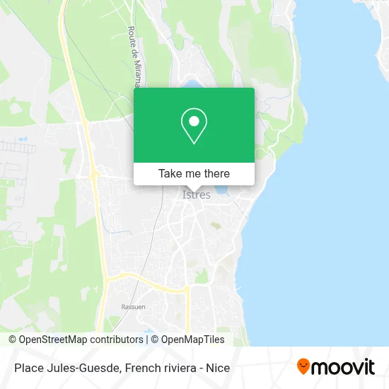 Place Jules-Guesde map