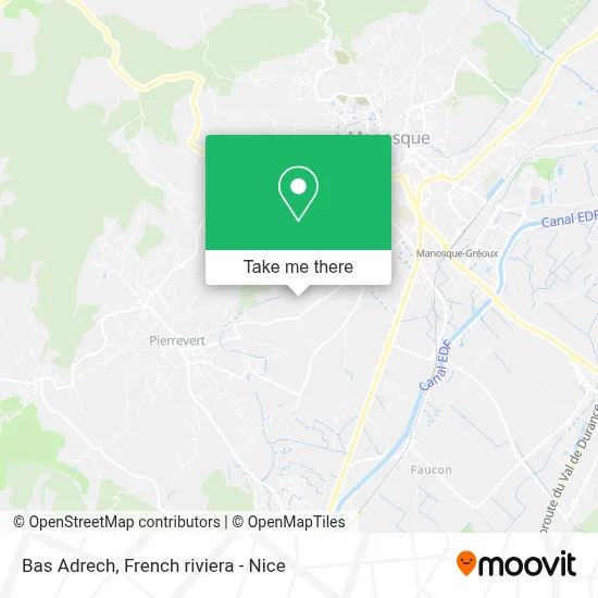 Bas Adrech map