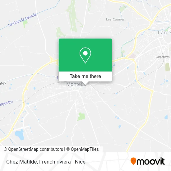 Chez Matilde map