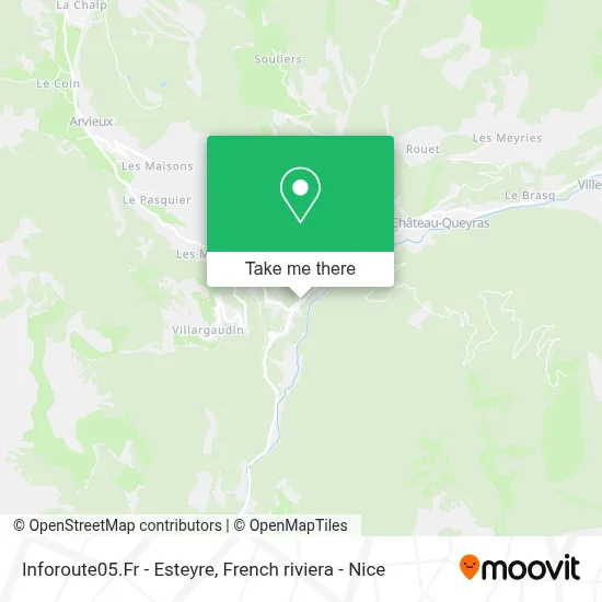 Inforoute05.Fr - Esteyre map