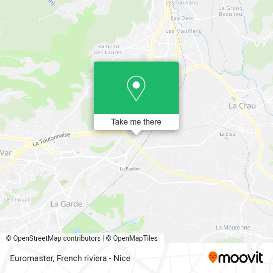 Euromaster map