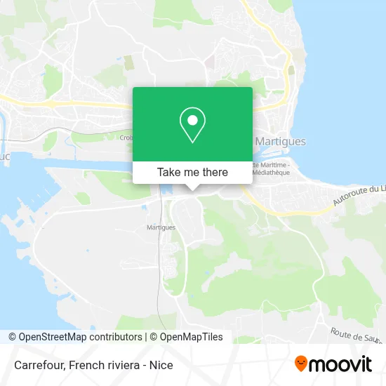Carrefour map