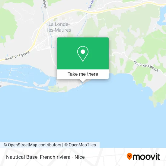 Base Nautique map