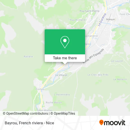 Bayrou map