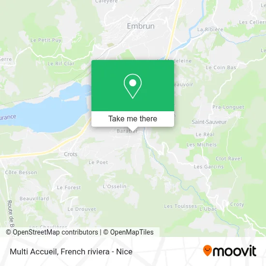 Multi Accueil map