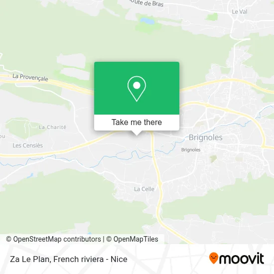 Za Le Plan map