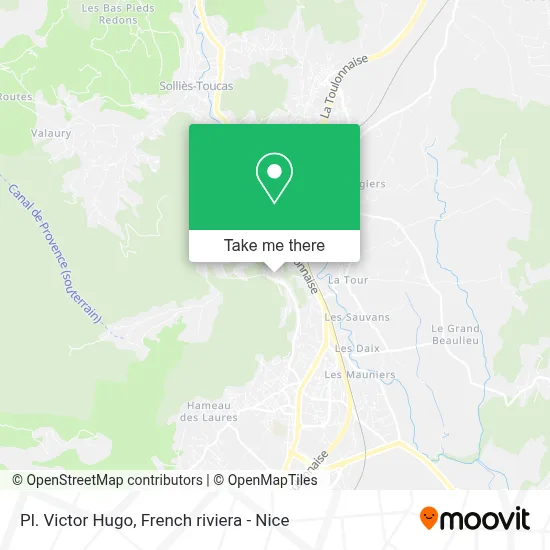 Pl. Victor Hugo map