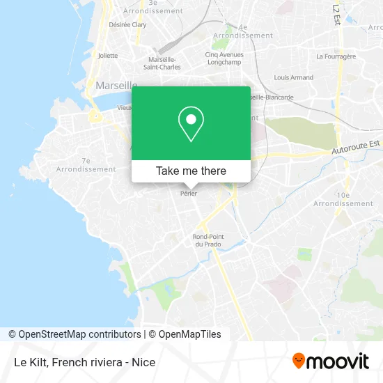 Le Kilt map