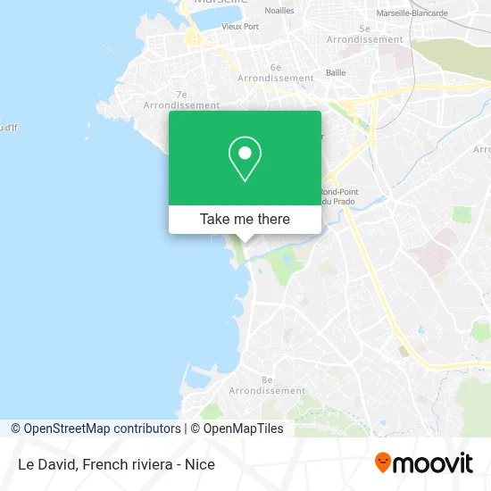 Le David map
