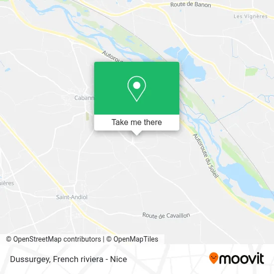 Dussurgey map