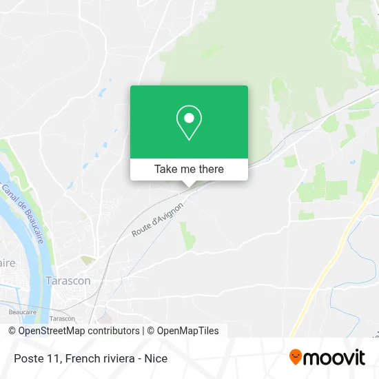 Poste 11 map