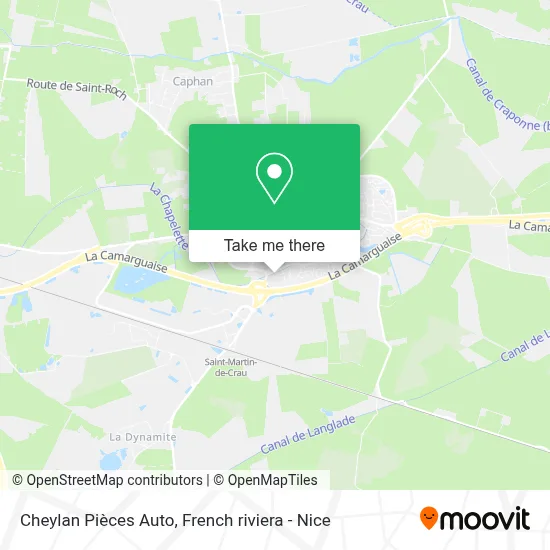 Cheylan Pièces Auto map