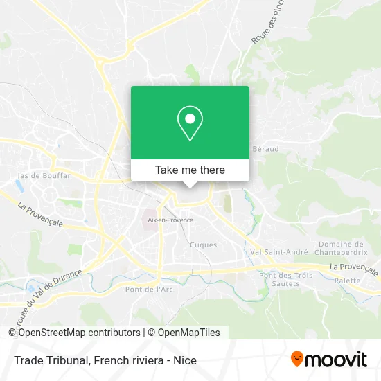 Tribunal De Commerce map
