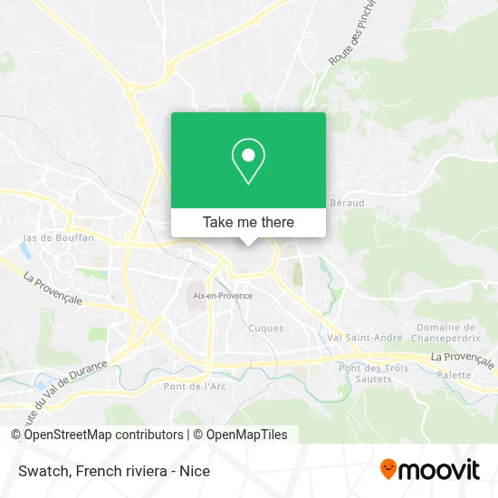 Swatch map