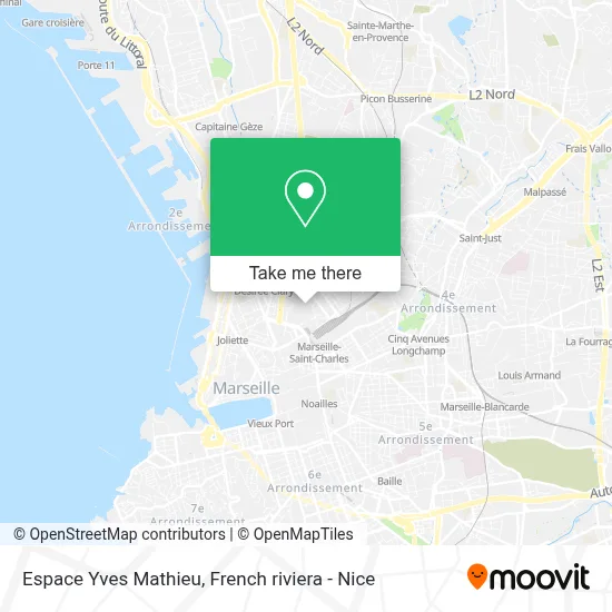 Espace Yves Mathieu map