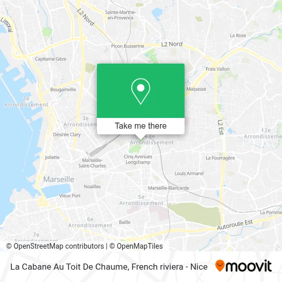 La Cabane Au Toit De Chaume map