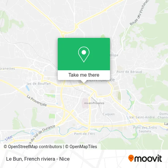 Le Bun map