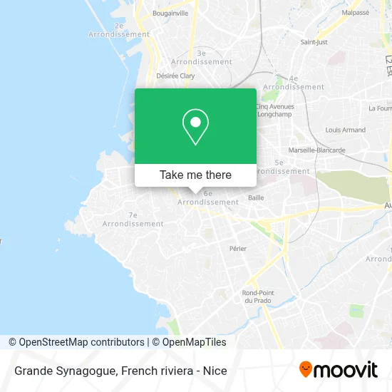 Grande Synagogue map