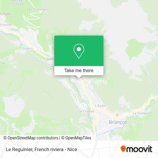 Le Reguinier map