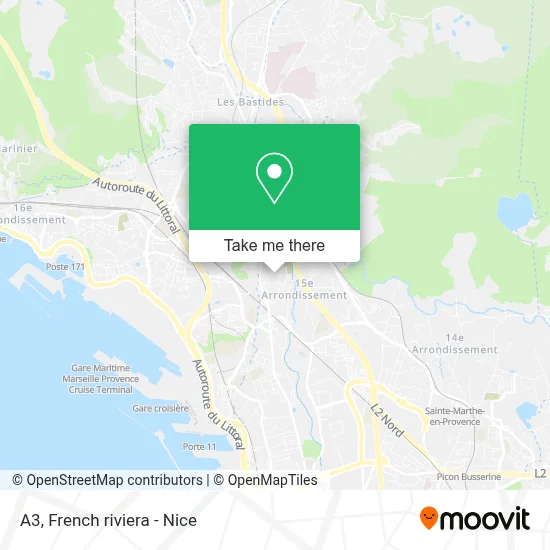 A3 map