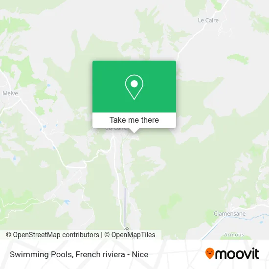 Piscine map