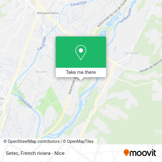 Mapa Setec