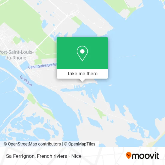 Sa Ferrignon map
