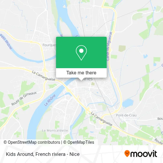 Kids Around map