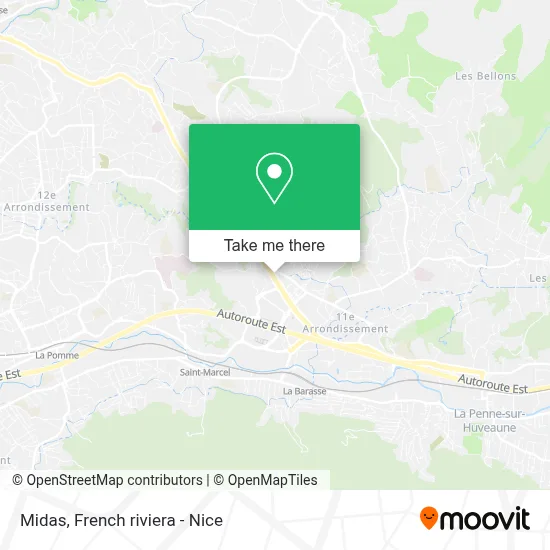 Midas map