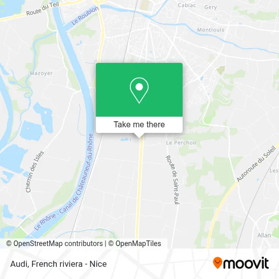 Audi map