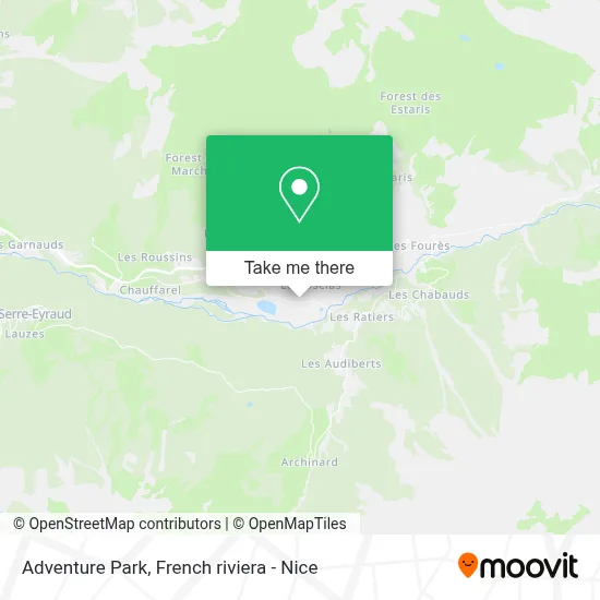 Accrobranche map