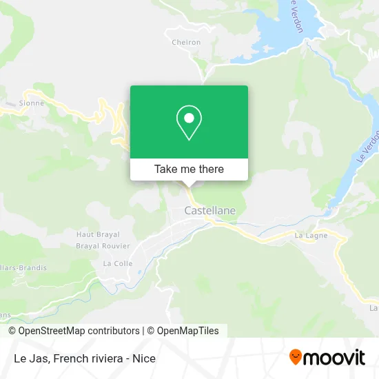 Le Jas map