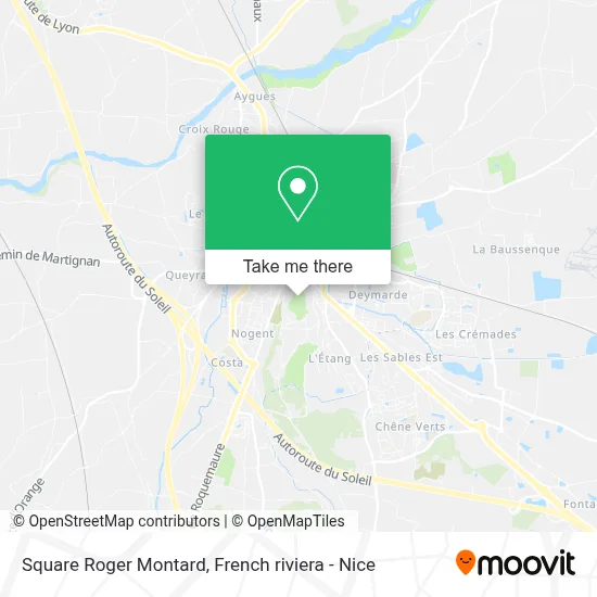 Square Roger Montard map