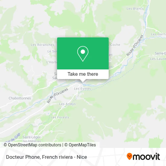 Docteur Phone map
