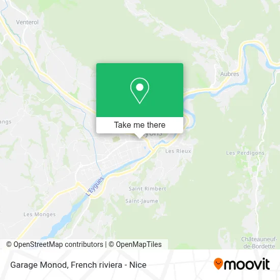 Garage Monod map