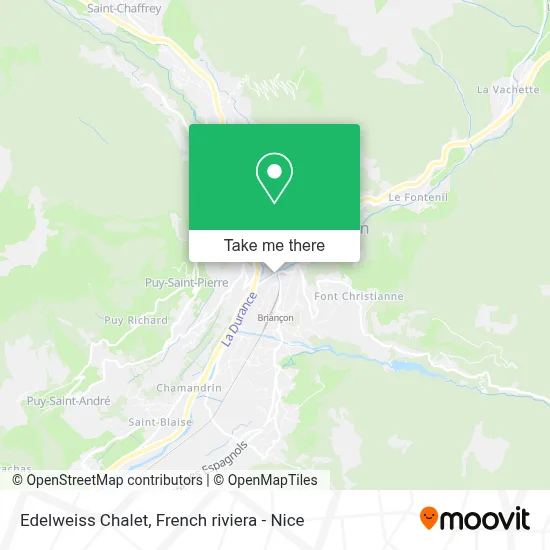 Chalet Edelweiss map