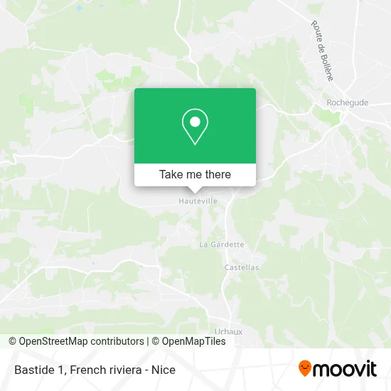 Bastide 1 map