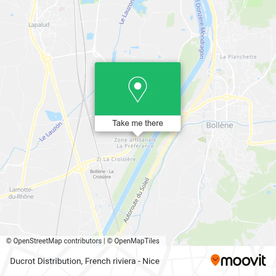 Ducrot Distribution map