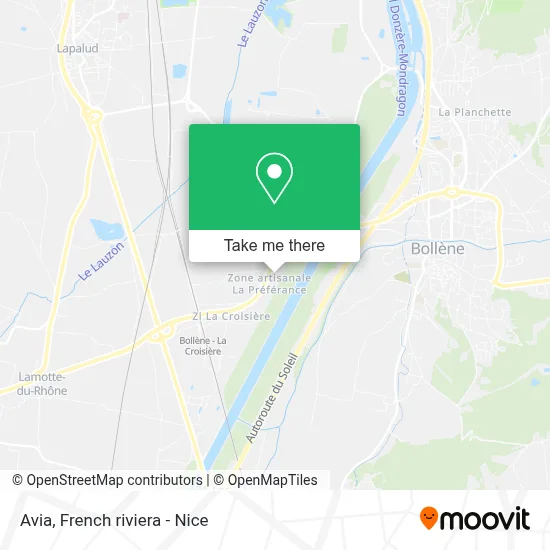 Avia map
