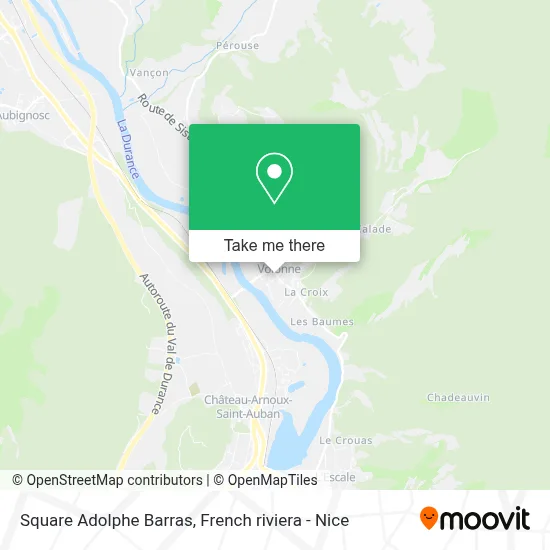 Square Adolphe Barras map