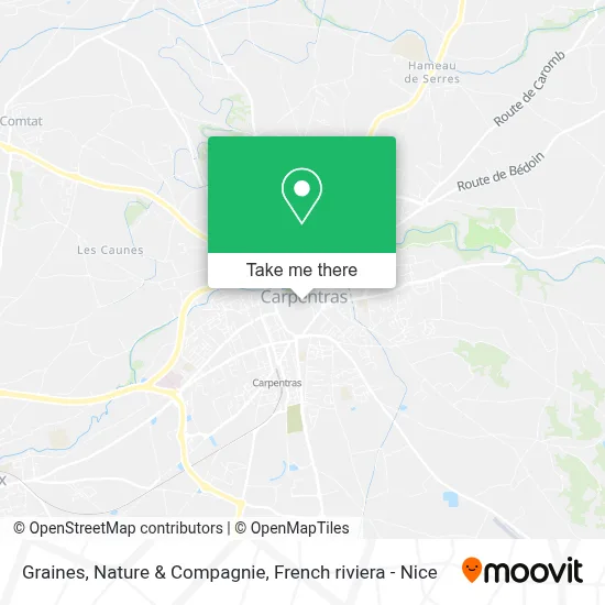 Graines, Nature & Compagnie map