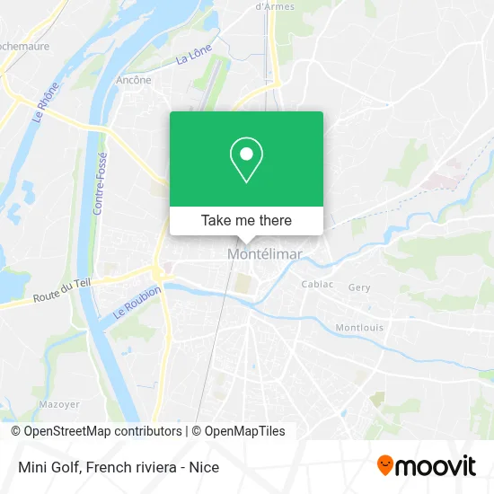 Mini Golf map