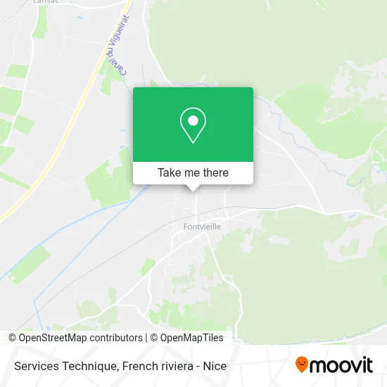 Services Technique map