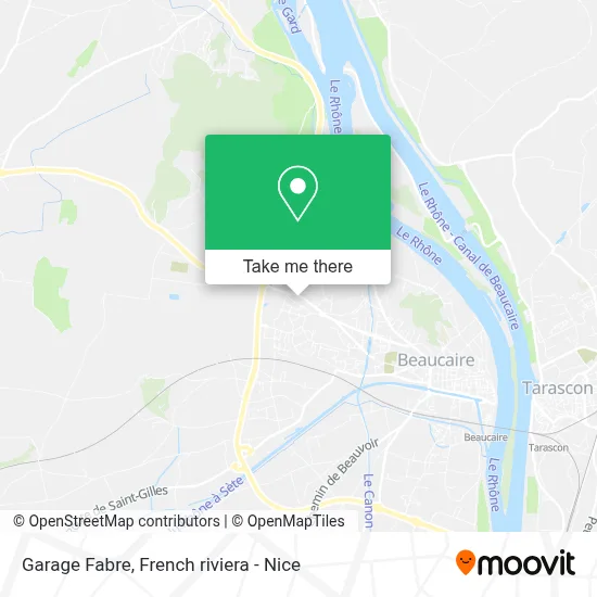 Garage Fabre map