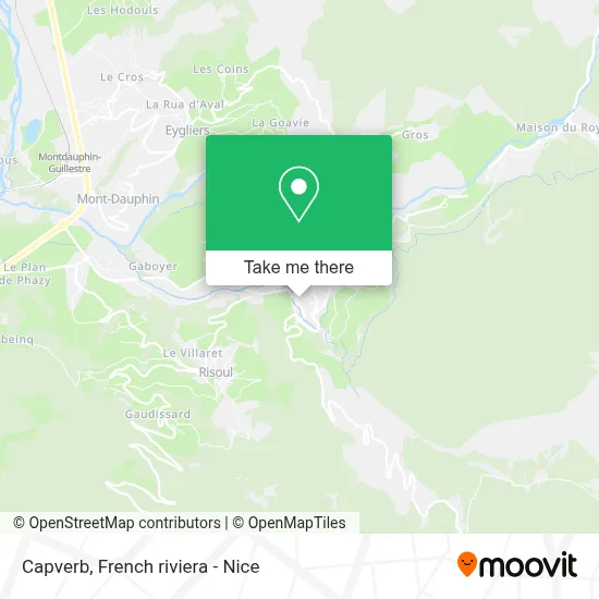 Capverb map