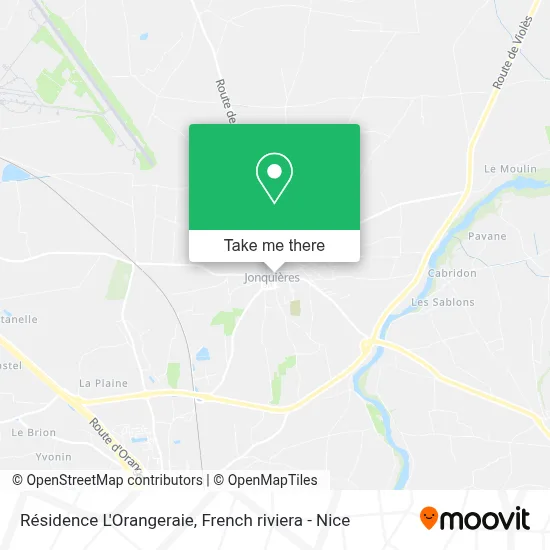 Résidence L'Orangeraie map