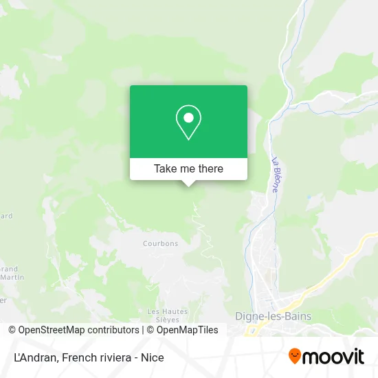L'Andran map